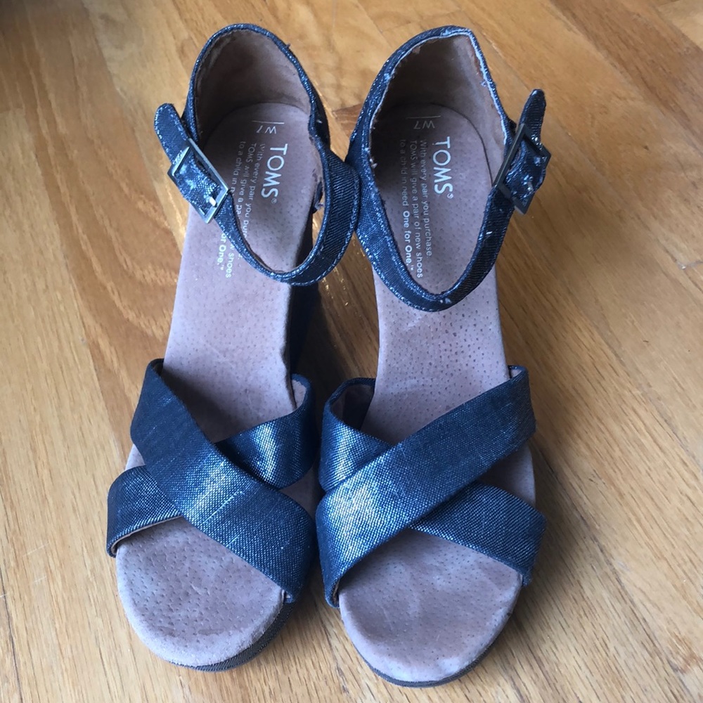 Toms wedge sandal